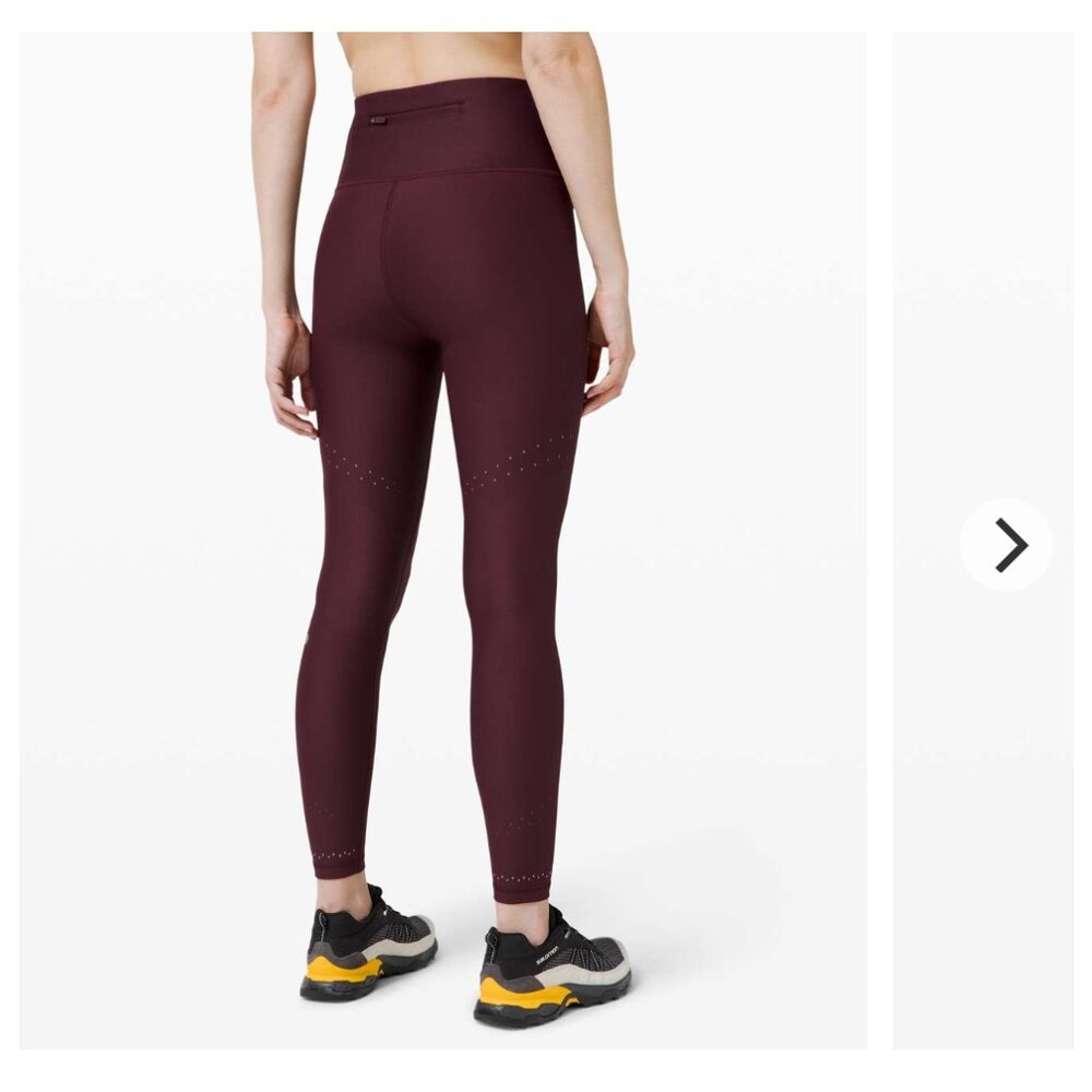 Lululemon Zoned In Tight *27" Cassis